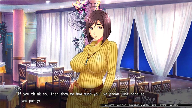 Raiden Mei's Erotic 3D Anime Strip Tease for Big Boobed Ecchi Fans