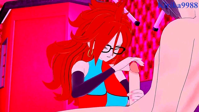 Seductive Kyuubi Doll Gives Mind-Bending Blowjob & Sexy Game Action