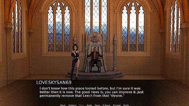 Sexy Nei or Rides Big Dick 3D Anime Style for Massive Cum Inside Her Pussy