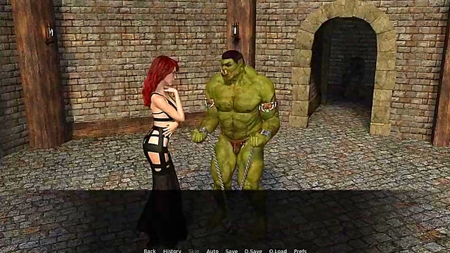 Sexy Nei or Rides Big Dick 3D Anime Style for Massive Cum Inside Her Pussy