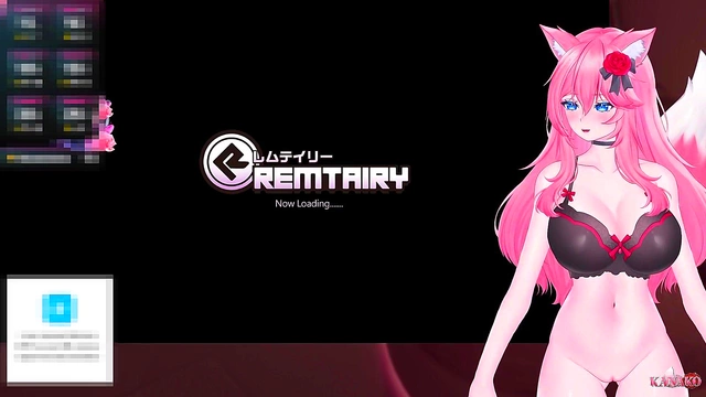 Big-Titted Anime VTuber Gets Plowed By Gamer's Dick for Cumshot Orgasm