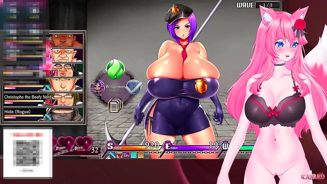 Big-Titted Anime VTuber Gets Plowed By Gamer's Dick for Cumshot Orgasm
