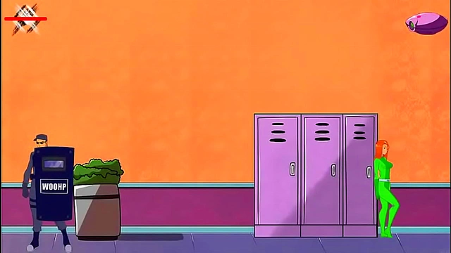 Muscular Anime Babe Sucks Cock Post-Gym for Hot 3D Blowjob Feast