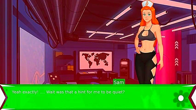 Muscular Anime Babe Sucks Cock Post-Gym for Hot 3D Blowjob Feast