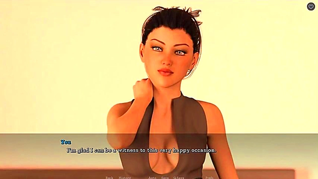 Seductive Step-Sister Satisfies Him With Anime Sex Scenes & Naughty Gameplay Desire