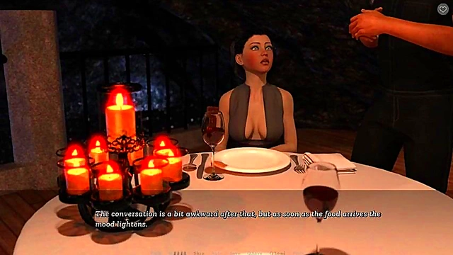 Seductive Step-Sister Satisfies Him With Anime Sex Scenes & Naughty Gameplay Desire