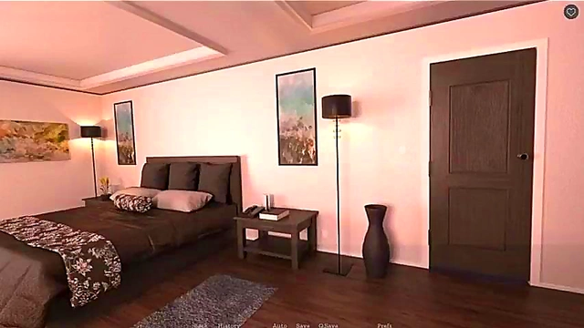 Seductive Step-Sister Satisfies Him With Anime Sex Scenes & Naughty Gameplay Desire