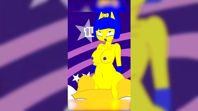 Seductive Step-Sister Anime Game Play Satisfies His Every Craving With Cocksucking