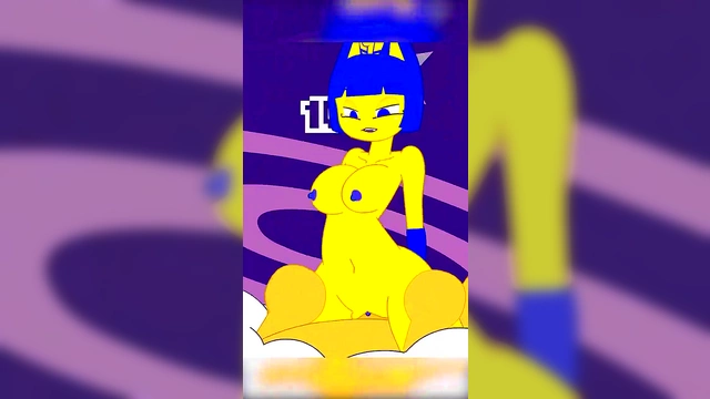 Seductive Step-Sister Anime Game Play Satisfies His Every Craving With Cocksucking