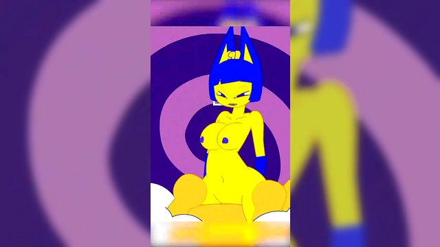 Seductive Step-Sister Anime Game Play Satisfies His Every Craving With Cocksucking