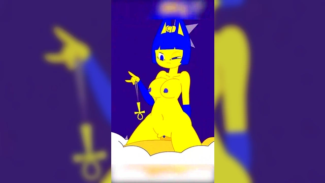 Seductive Step-Sister Anime Game Play Satisfies His Every Craving With Cocksucking