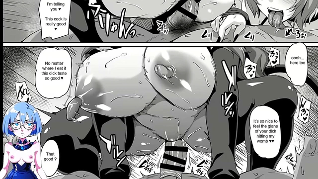 Anime Enkou Shoujo Gives Blowjob & Fucks Guy for Creamy Cumshot Orgasm Delight