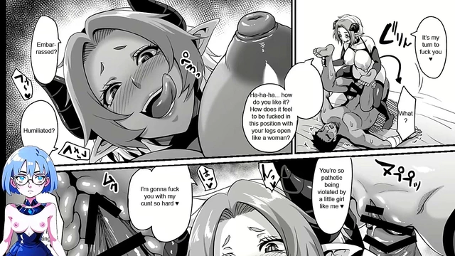 Anime Enkou Shoujo Gives Blowjob & Fucks Guy for Creamy Cumshot Orgasm Delight