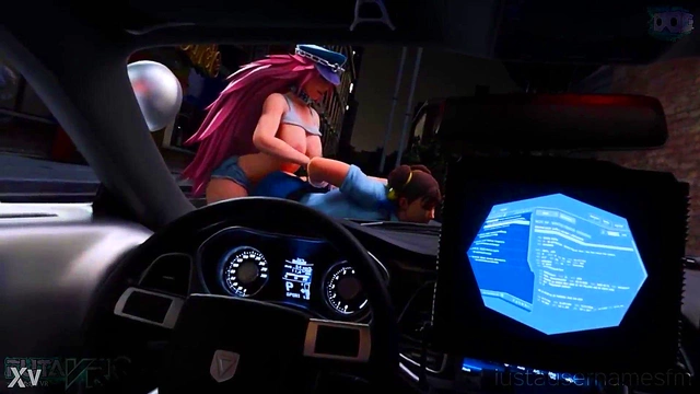 BW Anime Chick Gets Her Big Boobs Squeezed By Dragonball Hero In Bed