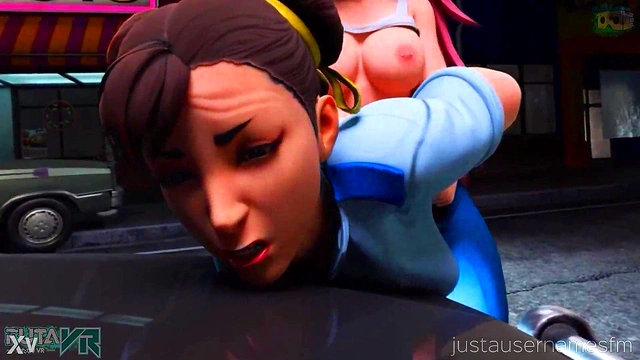 BW Anime Chick Gets Her Big Boobs Squeezed By Dragonball Hero In Bed