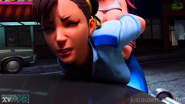 BW Anime Chick Gets Her Big Boobs Squeezed By Dragonball Hero In Bed