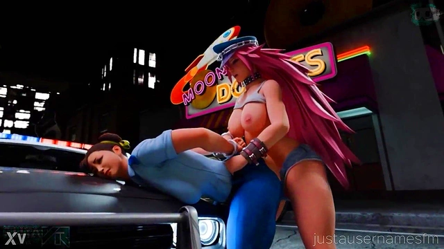 BW Anime Chick Gets Her Big Boobs Squeezed By Dragonball Hero In Bed