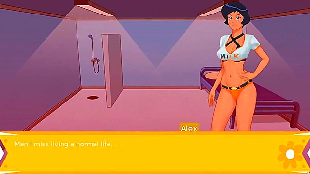 Busty Princess Gets Tempted for Ecchi Cafe Sex Adventure