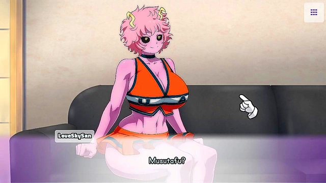 Rouge Dominates Tails With Amy, Pixel Game Anime Sex Scene Ends In Sweet Creampie