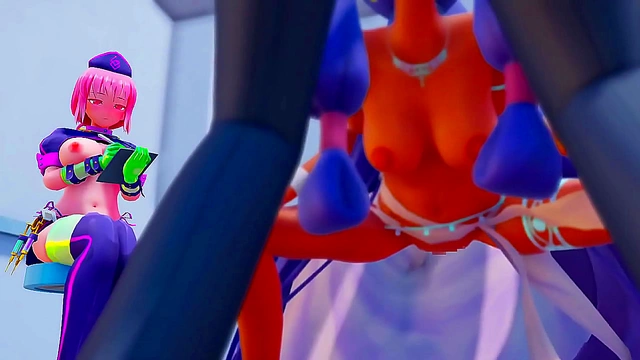 VTubers Shake It Up! Hot Anime Girls' Sexy Bikini Dance & Strip Tease Showdown