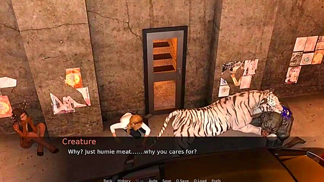 Horny Archon Tangles With New Anime Family Members In Explicit Visual Novel Scene