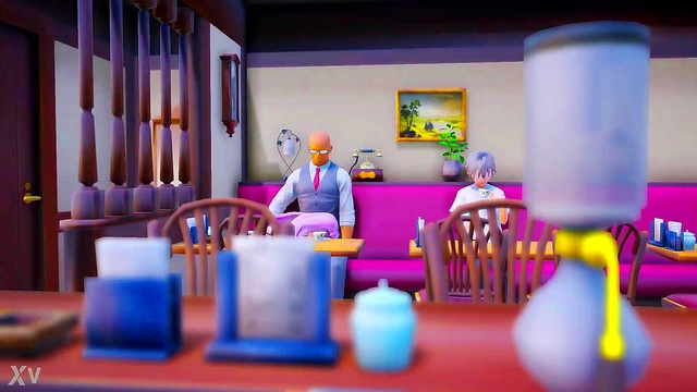 Seductive Anime Archon Gives Head for Rough 3D Oral Sex Scene