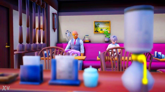 Seductive Anime Archon Gives Head for Rough 3D Oral Sex Scene