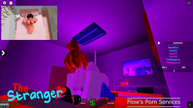 Hot Roblox Anime Couples Engage in Steamy Sex Scenes Inside Cozy Condos