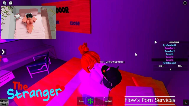 Hot Roblox Anime Couples Engage in Steamy Sex Scenes Inside Cozy Condos