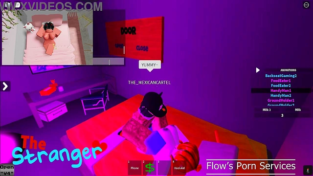 Hot Roblox Anime Couples Engage in Steamy Sex Scenes Inside Cozy Condos