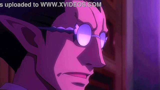 Sexy Blonde Anime Babe Gets Fucked By Two Guys for Hardcore Threesome Action