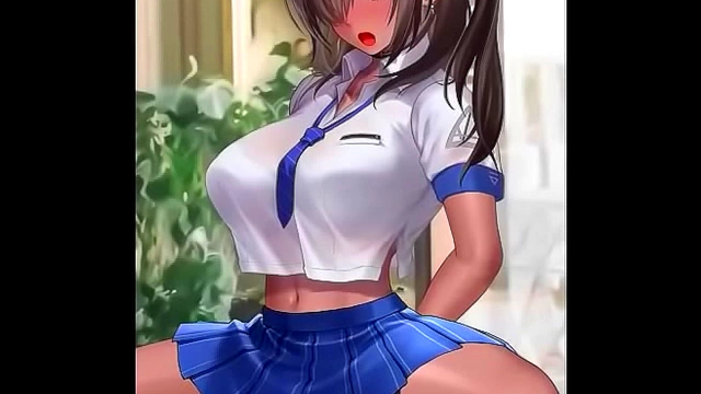 Horny 3D Anime Student Gets Stuffed By Professor's Giant Dick Until She Squirts