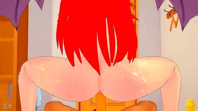 Tsundere Anime Girls Share Big Dick for Hot Oral Sex & Threesome Fantasies