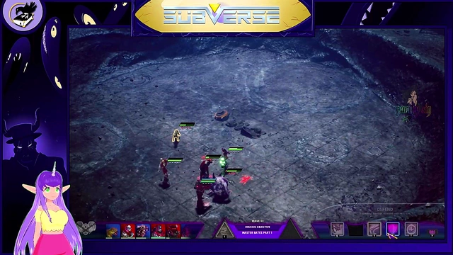 Cute Bunny Babe Gets Naughty in Anime Game Blowjob Scene