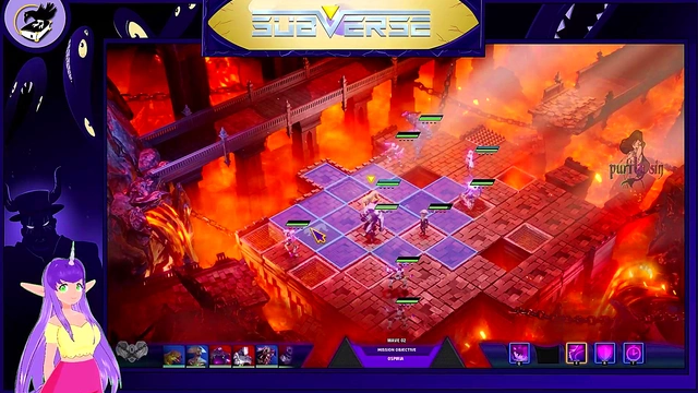 Cute Bunny Babe Gets Naughty in Anime Game Blowjob Scene