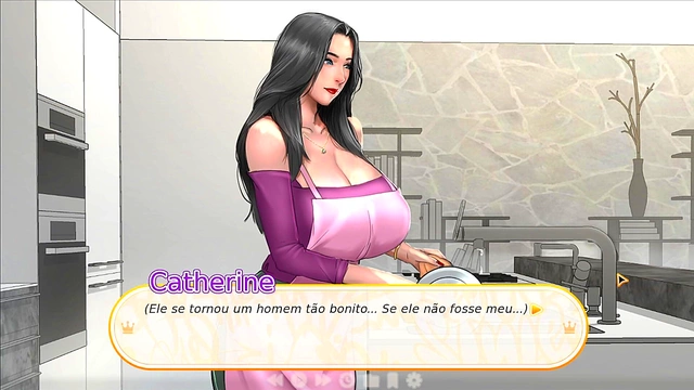 Sultry Kazusa Seduces Her Lover With 3D Anime Blowjob Action