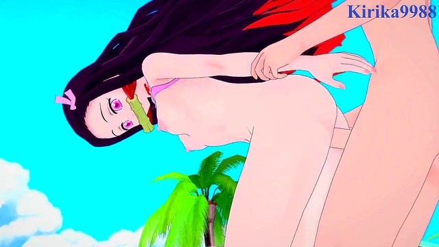 Big-Breasted Kaiju Princess Gets A Hot Anime Sex Scene With Hard Core Penetration