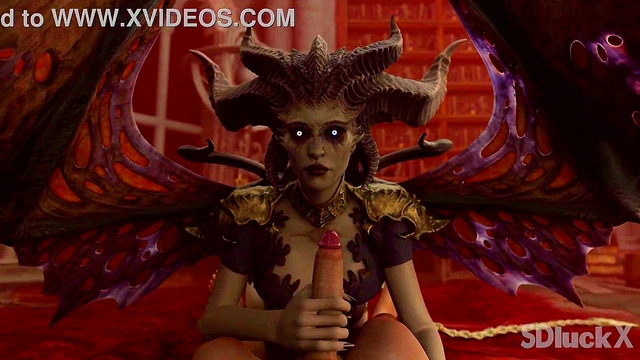 Solani's Seductive 3D Anime Adventures Continue With Intense Cocksucking Orgasms