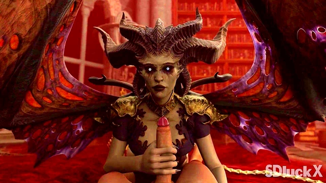 Solani's Seductive 3D Anime Adventures Continue With Intense Cocksucking Orgasms