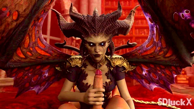 Solani's Seductive 3D Anime Adventures Continue With Intense Cocksucking Orgasms