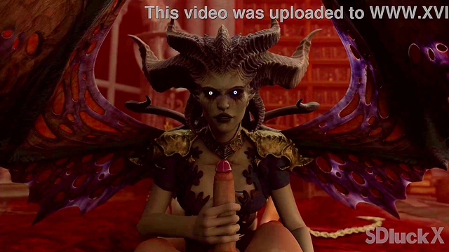 Solani's Seductive 3D Anime Adventures Continue With Intense Cocksucking Orgasms