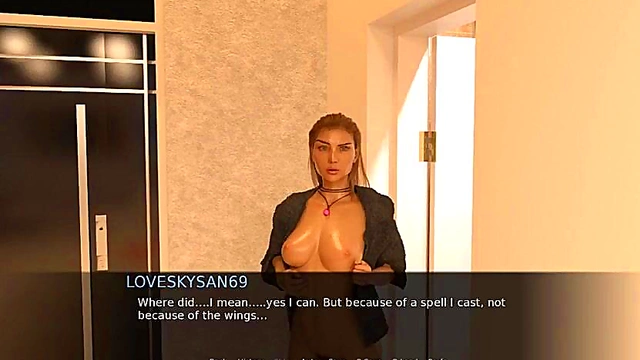 Horny Spirit Creature Gets Fucked Hard by Fantasy Warrior in Hot 2D Game Sex Scene