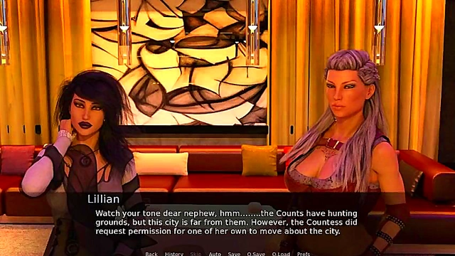 Horny Spirit Creature Gets Fucked Hard by Fantasy Warrior in Hot 2D Game Sex Scene