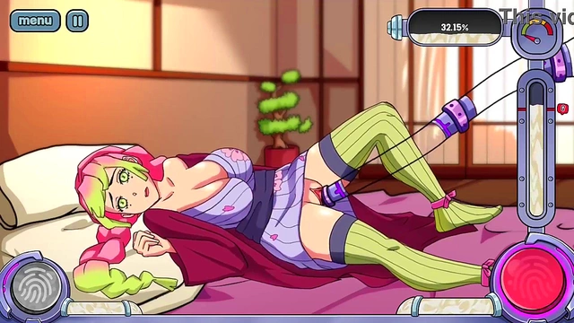 Devoted Anime Lover Gives BBC Blowjob for Hardcore Deep-Throat Anime Sex Scene