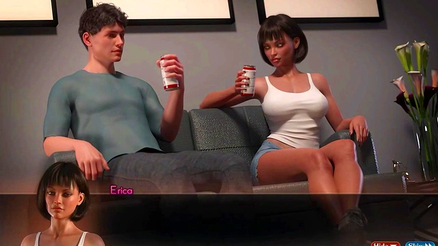 Horny Gamer Exploring Town Of Sins Game With Anime Sex Scenes Live Stream