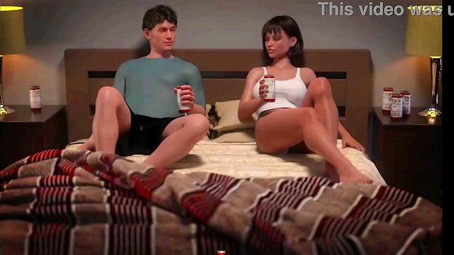 Horny Gamer Exploring Town Of Sins Game With Anime Sex Scenes Live Stream