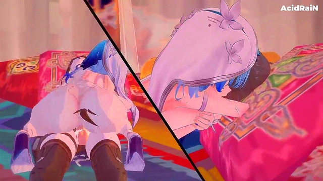 Naruto VR Porn Mizukage Mei Gets Animated Blowjob & Anal With Creamy Finish