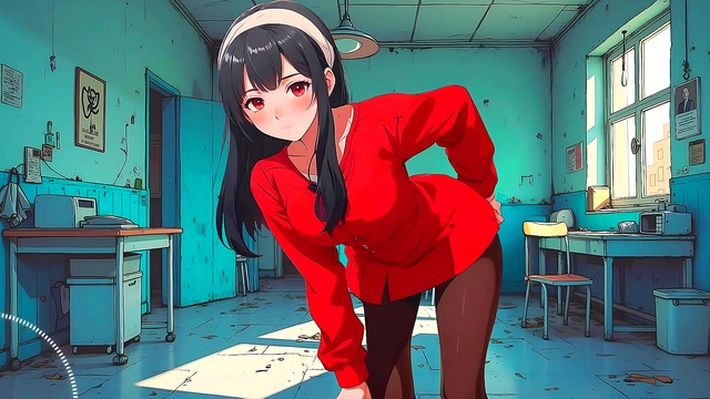 Seductive Eroge Scene Where Perverted Anime Babe Gets Her Sweet Puss Fucked Hard