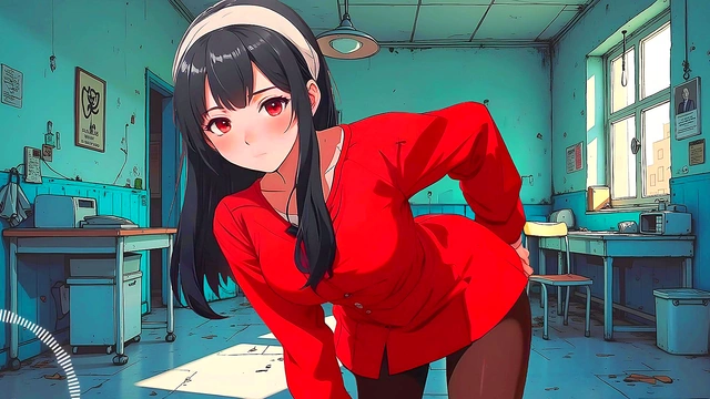 Seductive Eroge Scene Where Perverted Anime Babe Gets Her Sweet Puss Fucked Hard