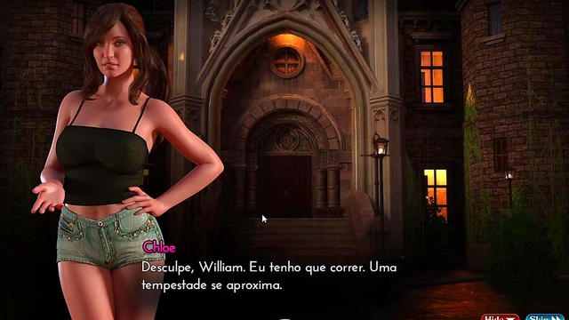 Busty Anime Chick Seduces Player With Her Oppai In School Setting Fantasies